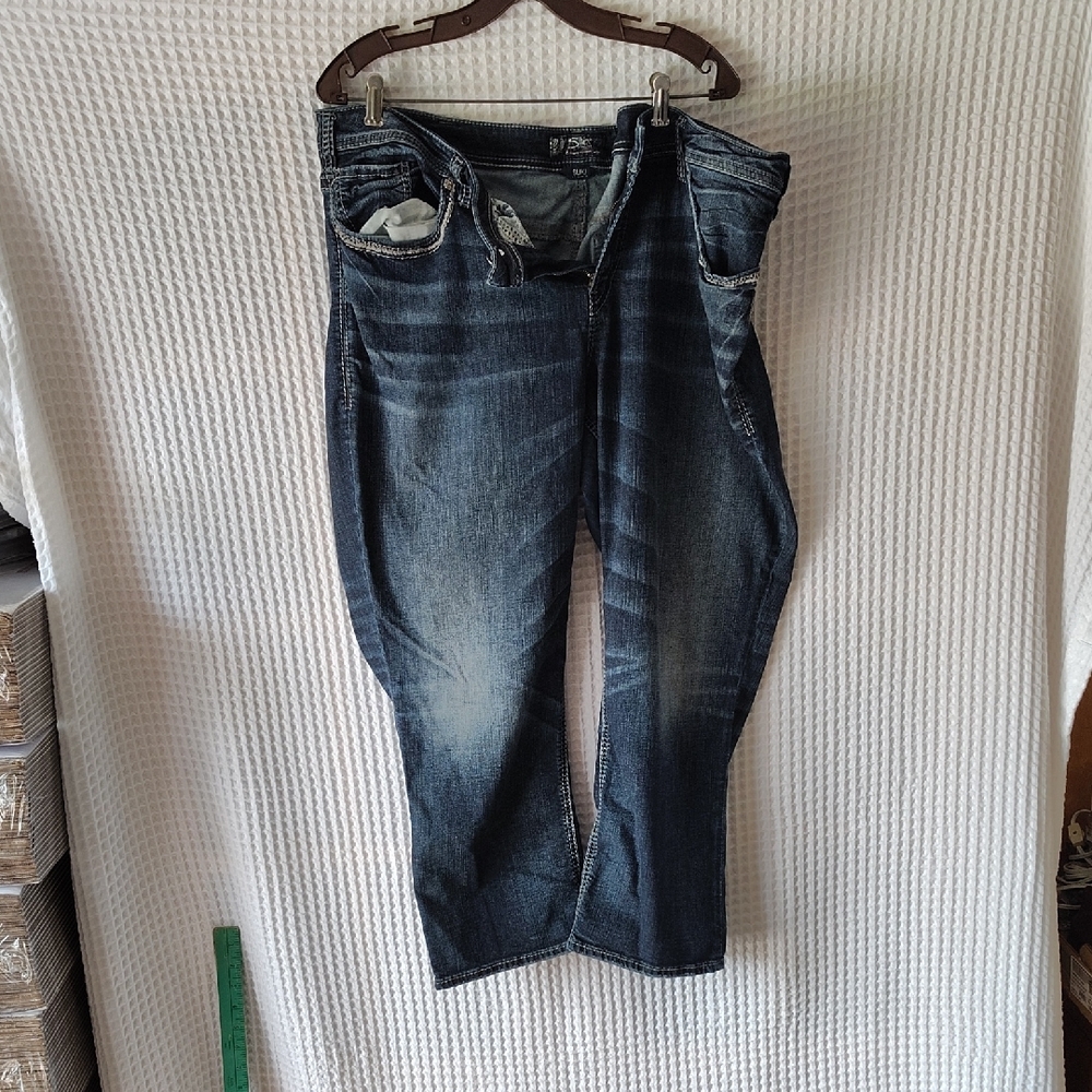 Silver Jeans 'Suki' Womens Dark Blue Relaxed Jeans 22